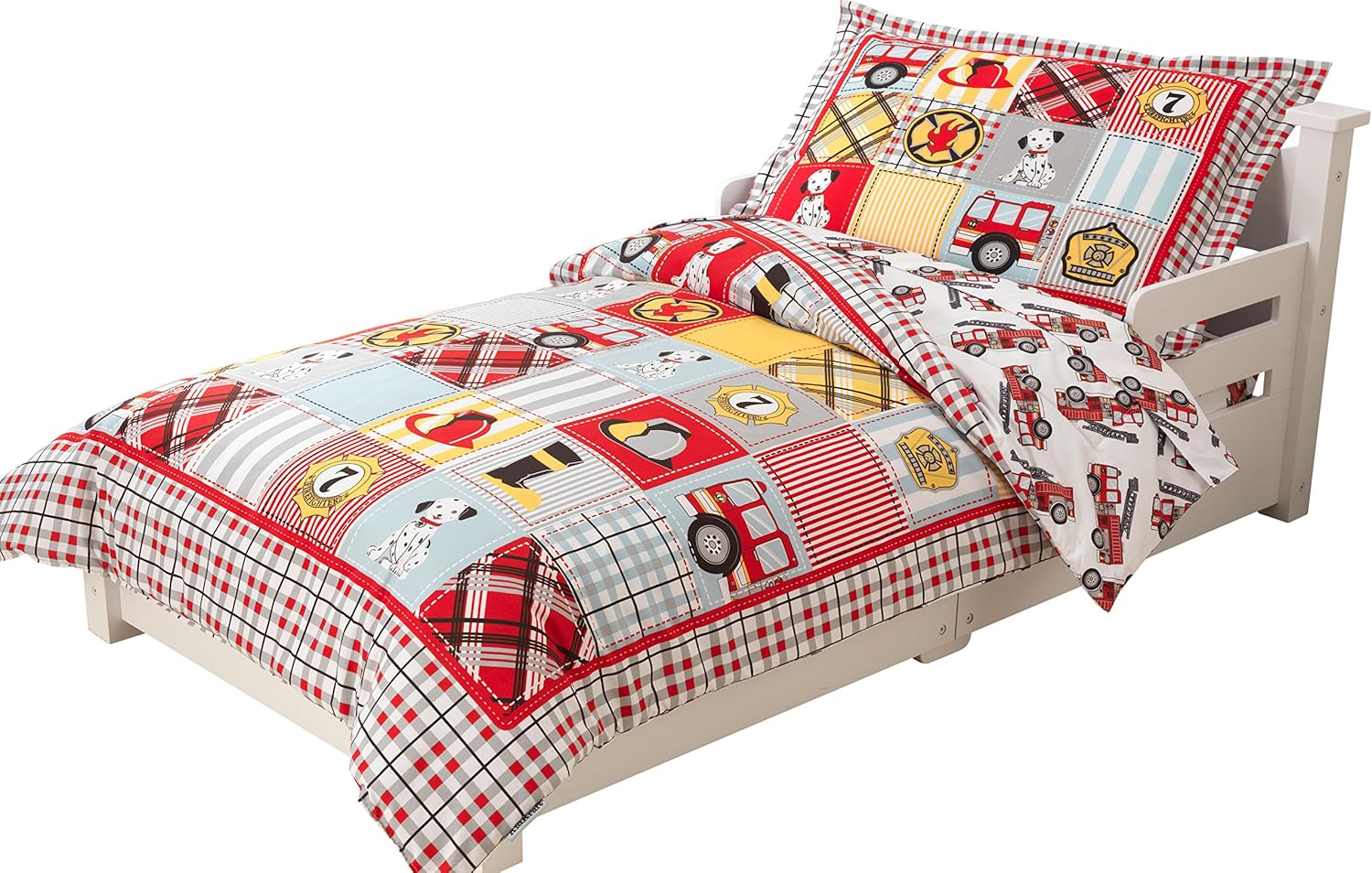 Kidkraft Fire Truck Toddler Bedding