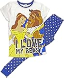 Disney, Marvel, Tatty Teddy Ladies 100% Cotton 2 Piece Short Pyjamas Set, Various Cartoon Characters