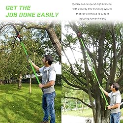 Pole Saw Tree Trimming Long-handle - 26.5Feet Manua