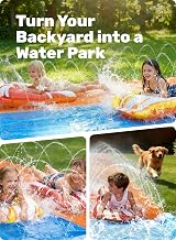 JOYIN 32.5ft Ultra Long Double Water Slide with Sprinkler 2 Boards view 7