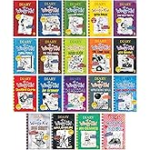 A Library of a Wimpy Kid 1-19 Boxed Set, 19 Books Complete Full Collection Series, Paperback