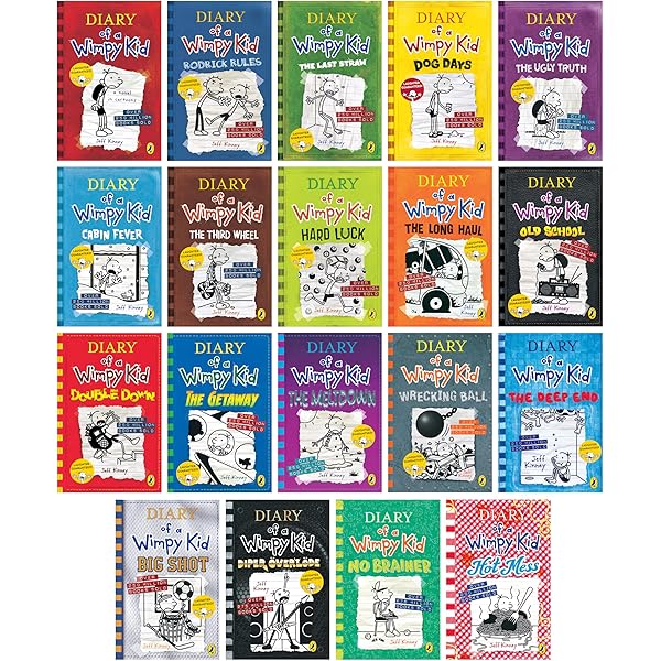 Diary of a Wimpy Kid 12 Books Complete Collection Set New(Diary Of
