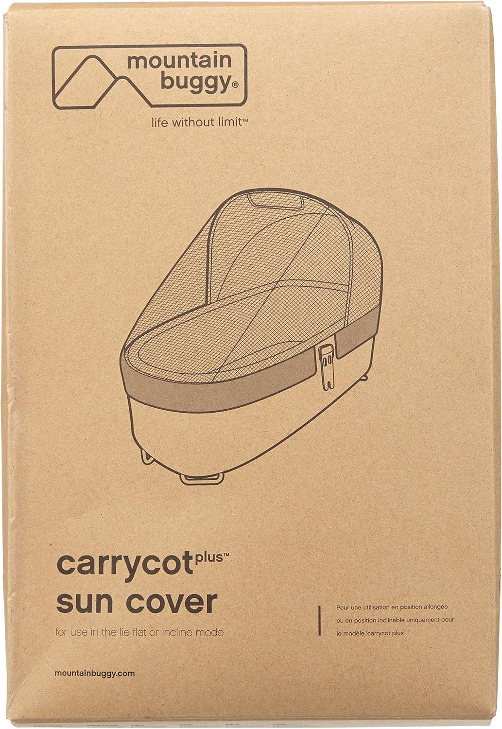 mountain buggy carrycot sun cover