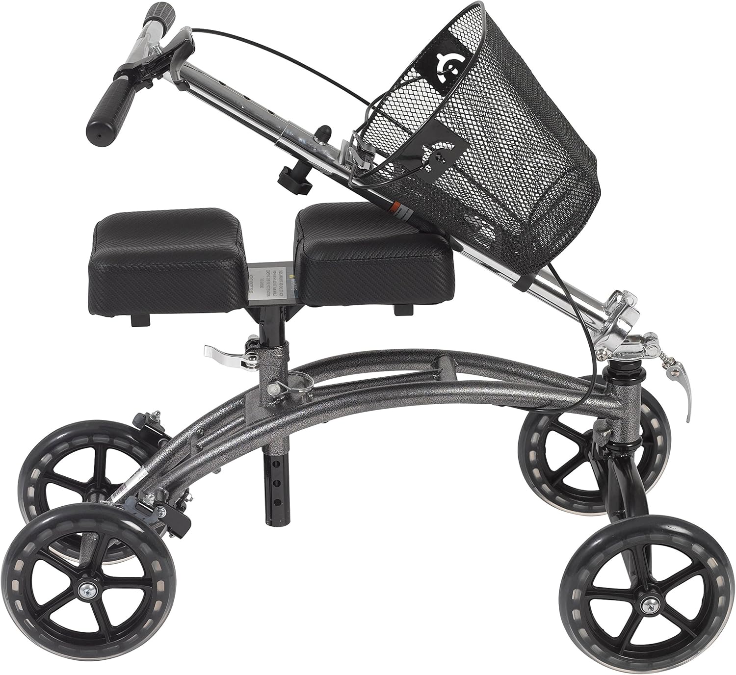 Drive Medical Dual Pad Steerable Knee Walker with Basket, Alternative to Crutches: Health & Personal Care