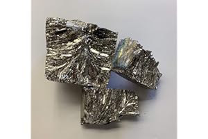 ROTO METALS Rotometals Kilo (2.2 pounds) Bismuth Metal 99.99% Premium Grade Great for Crystal Making