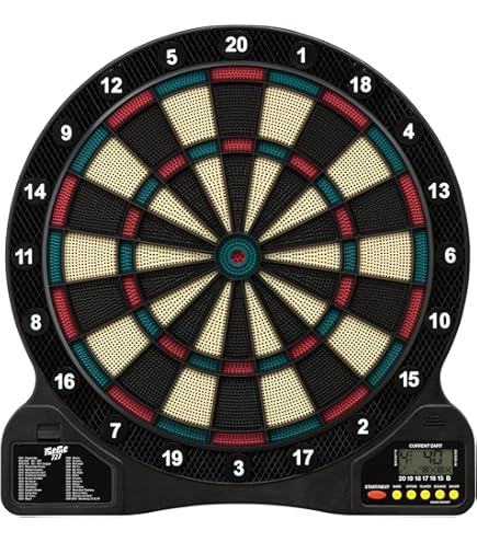 Fat Cat Electronx Cabinet With Built-In 13.5" Electronic Dartboard - Foto 12