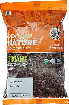 Pro Nature 100% Organic Mustard (Small) 200g