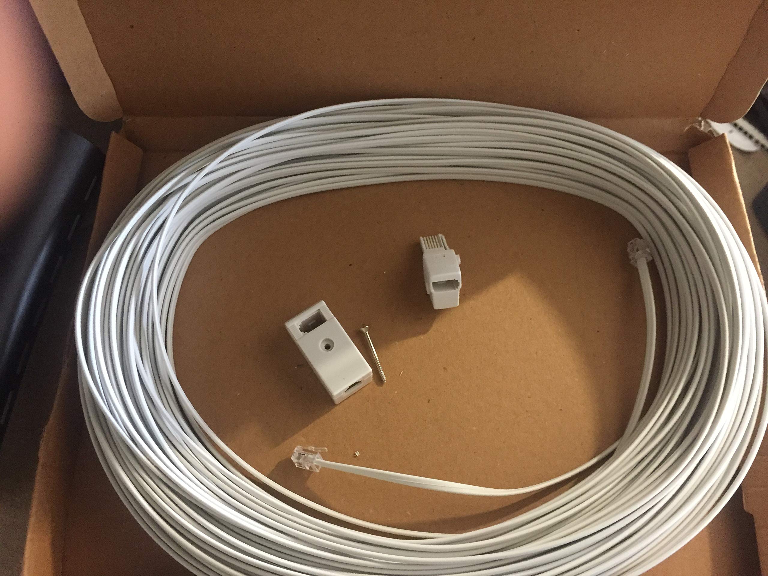 telephone extension cable kit lead (50m)