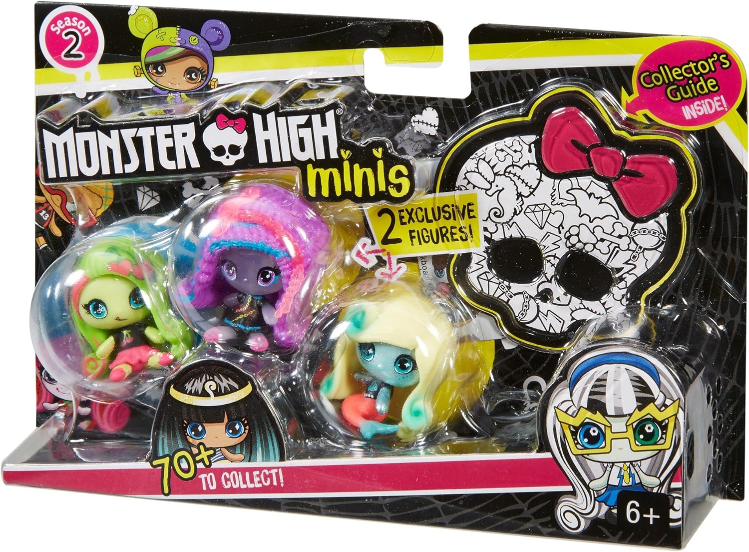 Monster High MINI 3 PACK - VENUS ARI HAUNTINGTON LAGOONA SEASON 2 FIGURES, Blue, Anti-Stress316 - Image 4