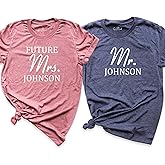 Future Mrs Shirt, Mrs and Mr Shirts, Future Wifey Shirt, Mrs. Shirts for Women, Personalized Bachelorette T Shirt, Bridal Shirts for Bachelorette Party, Bridal Shower Shirts