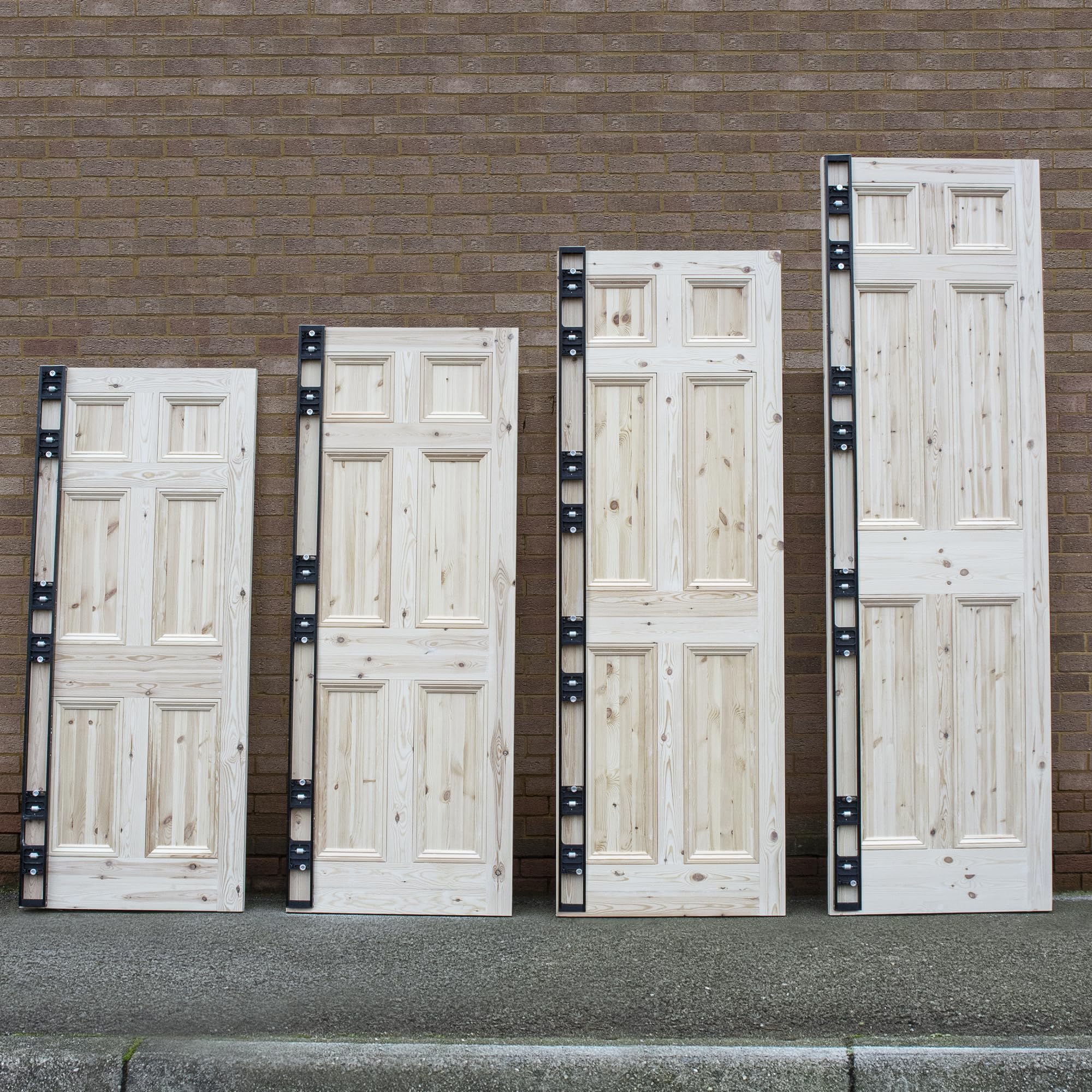 Trend 9ft AnyDoor Butt Hinge Template Kit, Quickly and Accurately Recess Square and Radius Hinges in Timber Doors & Frames, H/JIG/D9