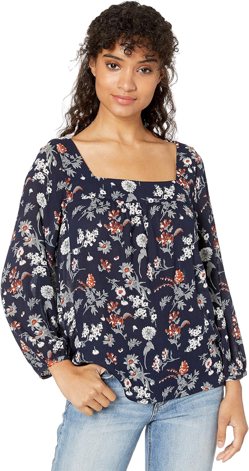 lucky brand floral top