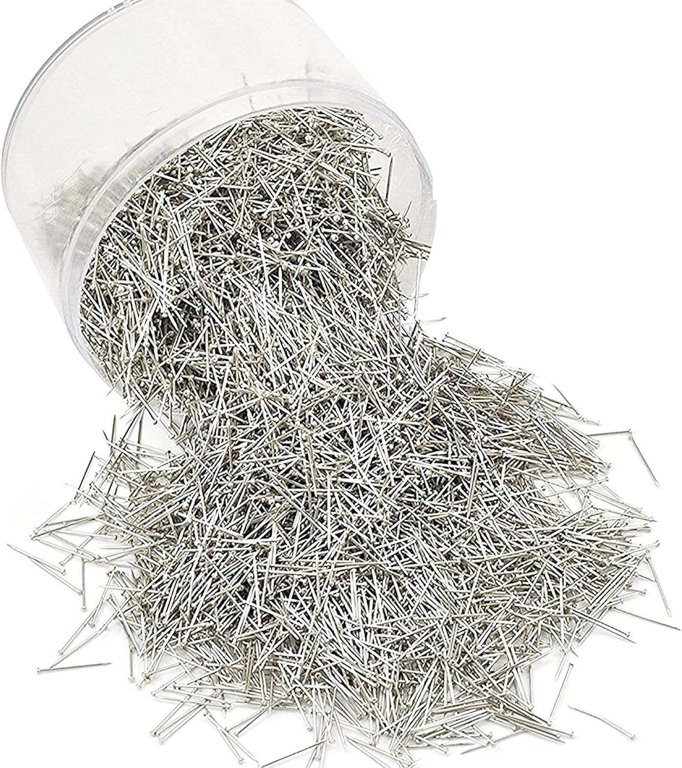 50 gr. ca - 1500 Stk. Reißnagel Reissnagel Kopfstifte Stecknadel Stecknadeln 18mm Kopf zum Basteln & Nähen wie Ostern