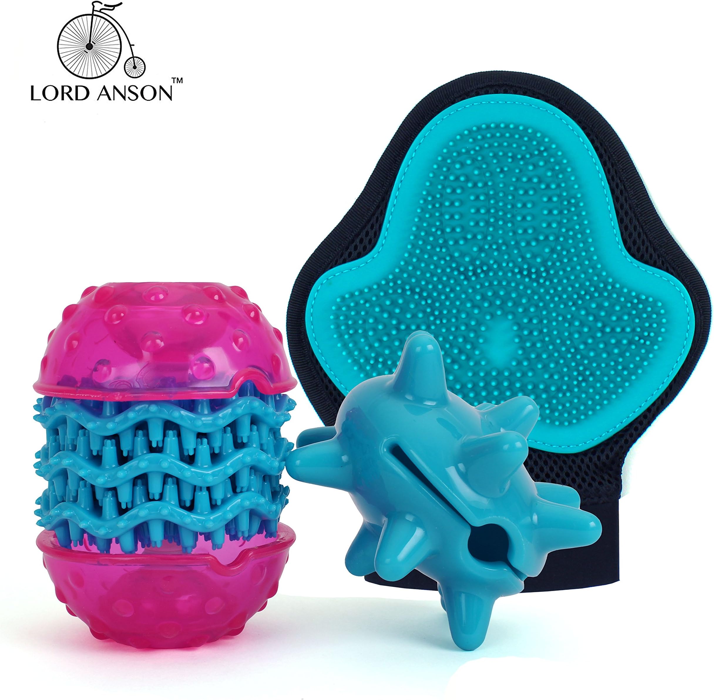 Lord Anson Trade; Snack Puzzle Ball - Interactive Dog Puzzle - Treat Dispensing Dog Toy - Best Dog Toy for Fetch and Treat Dispensing