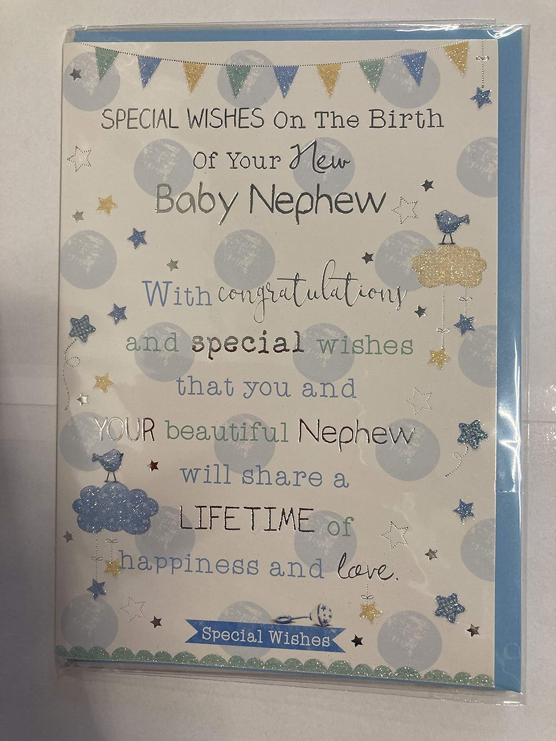 Special Wishes On The Birth of Your New Baby Nephew New Baby Boy Born