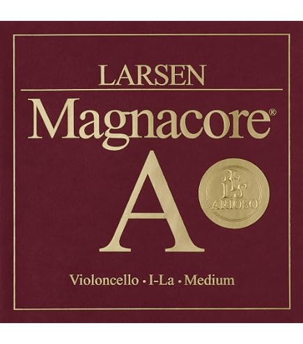 Amazon.com: Larsen Cello Strings (LCMC-MAGNACORE SET) : Musical
