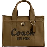 COACH Women's Camo Printed Canvas Cargo Tote 26