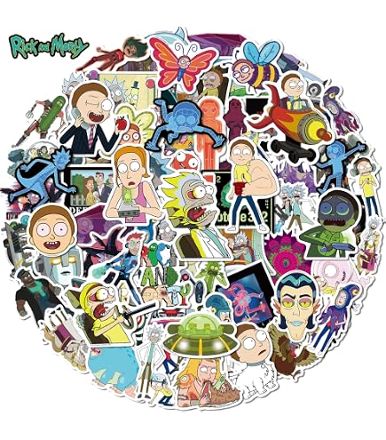 thumbnail image 2 of Rick And Morty 'Existence Is Pain' Mr Meeseeks Vinyl Decal Sticker – 3in X 3.5in 2 of 6