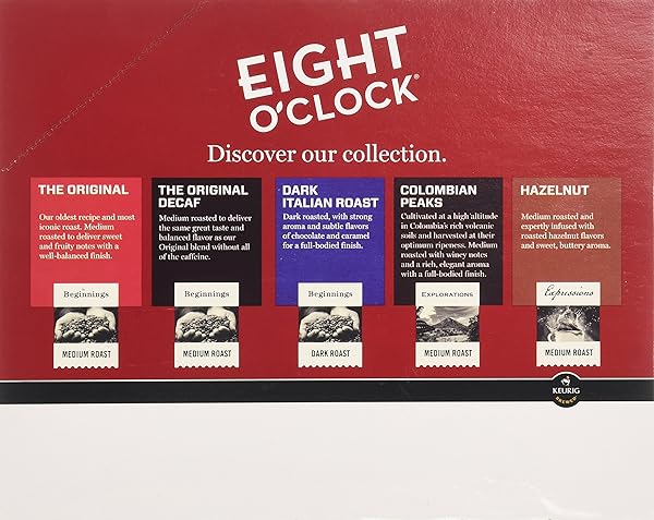 EIGHT O CLOCK COFFEE, COLOMBIAN PEAKS, 48 COUNT