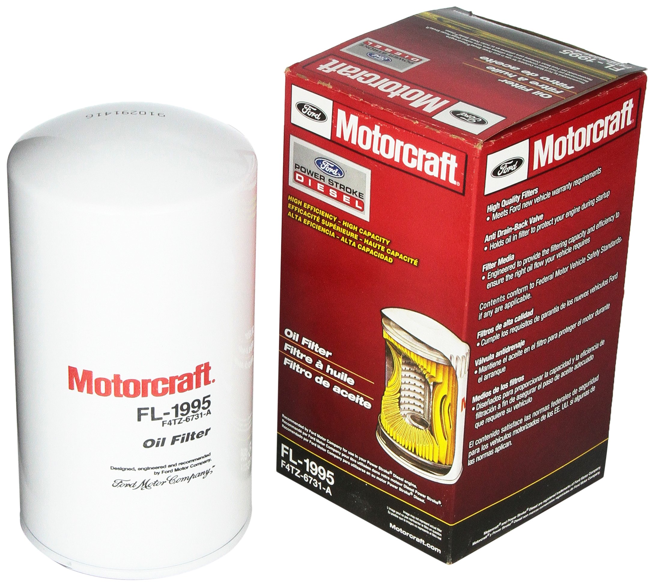 Motorcraft FL1995 Oil Filter 0031508257498 Buy new and used