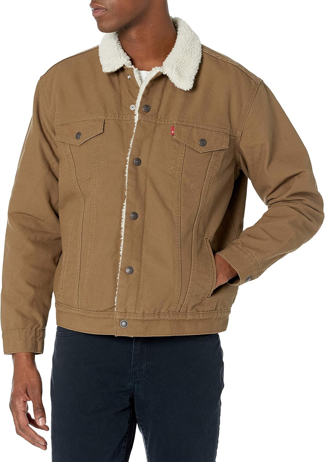 levi's men's sherpa trucker jacket