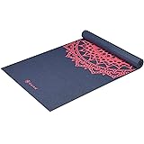 Gaiam Print Yoga Mat, Non Slip Exercise & Fitness Mat for All Types of Yoga, Pilates & Floor Exercises