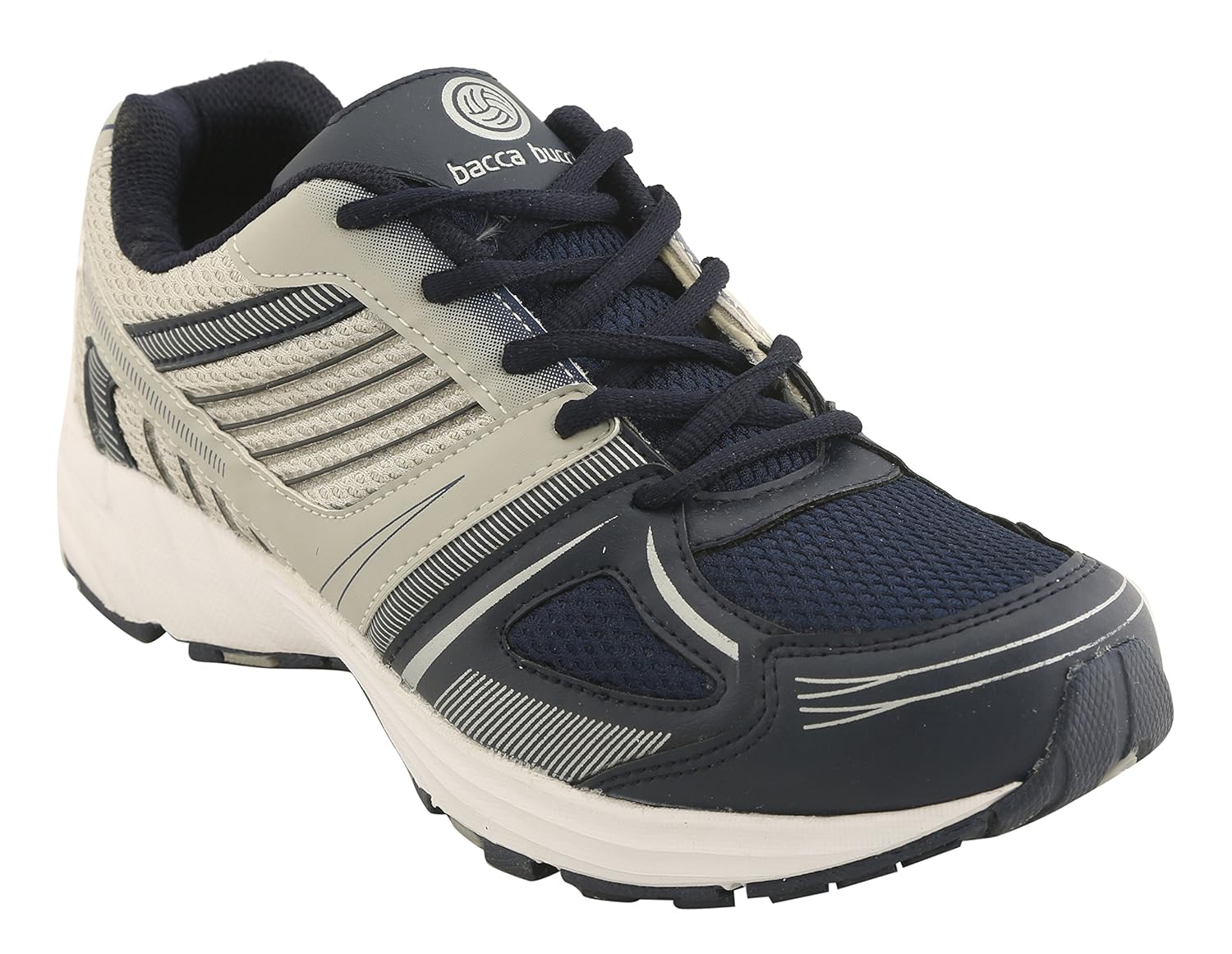 Buy Bacca Bucci Men�s Grey Running Shoes 8 UK, BBMG8015I
