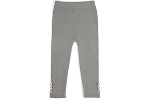 EMEM Apparel Baby and Toddler Leggings Seamless Soft Cotton Ankle Length Pants for Girls' and Boys