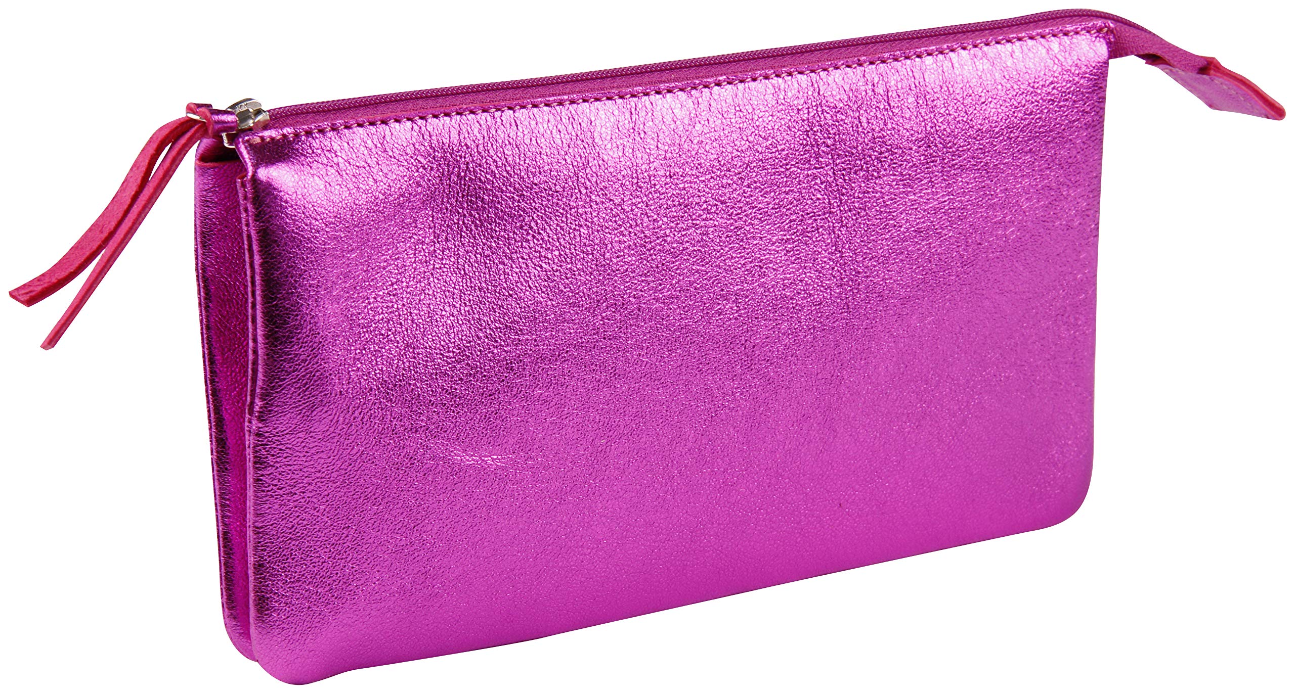 Clairefontaine Cuirisé Pencil Cases, 22 cm, Pink (Lampone)