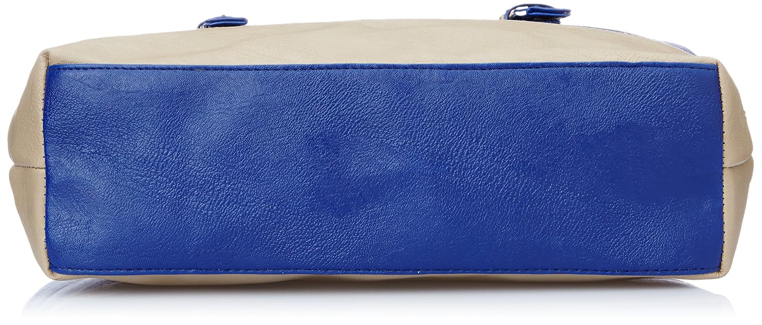 alessia74 women's tote bag (blue and beige) (14639)