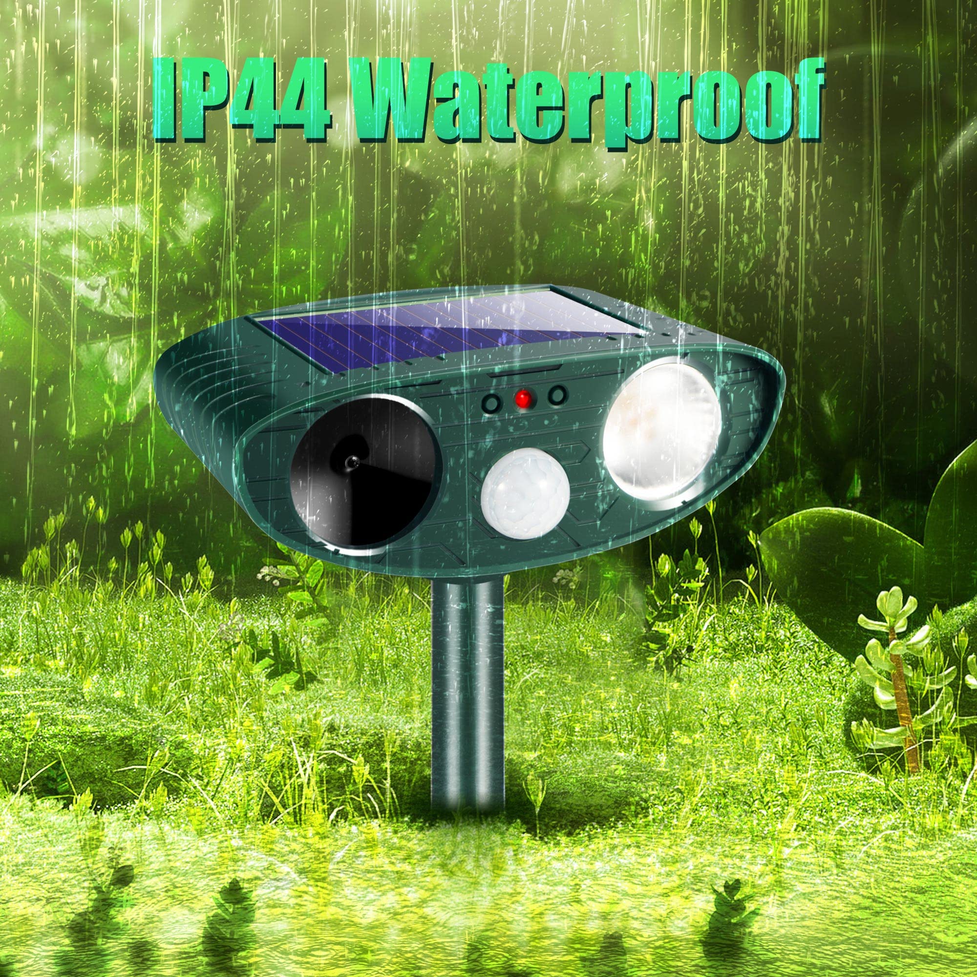 Photo 1 of 2025 Upgraded Solar Animal Repellent Ultrasonic