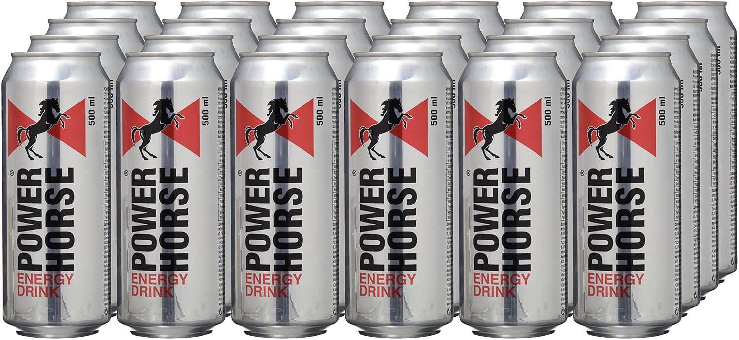 Power Horse Energy Drink Original 24er Pack Einweg 24x500ml