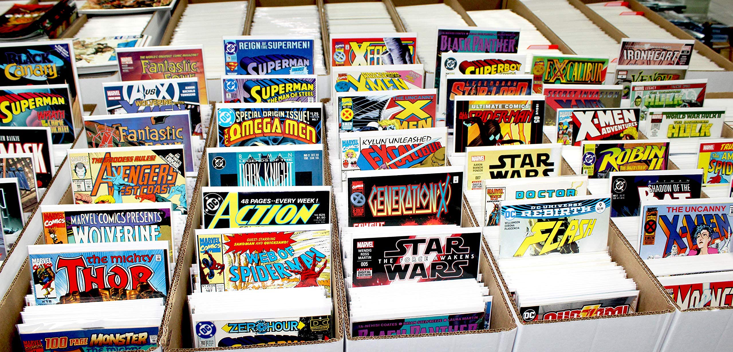 Comics Comic Books Gift Pack - 20 Marvel & DC Only - Superheroes Grab Bag