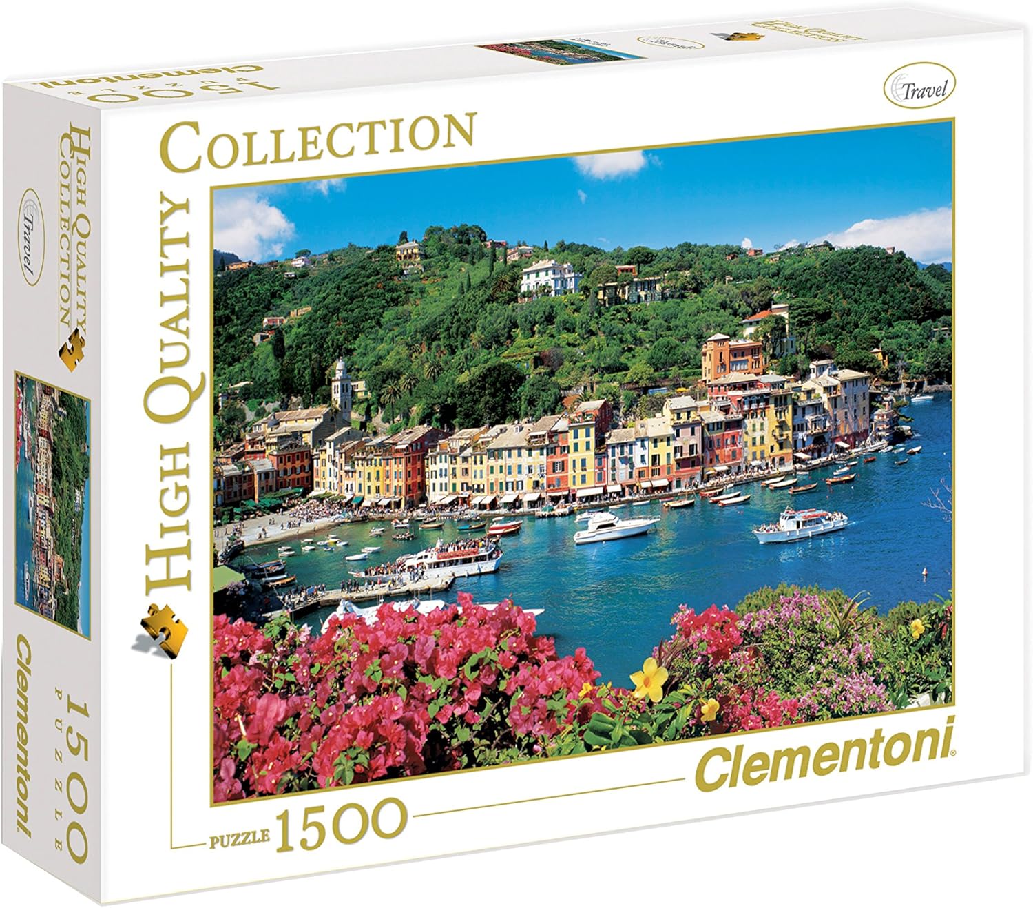 Clementoni 31986 Puzzle Collezione Alta qualità Portofino, 1500