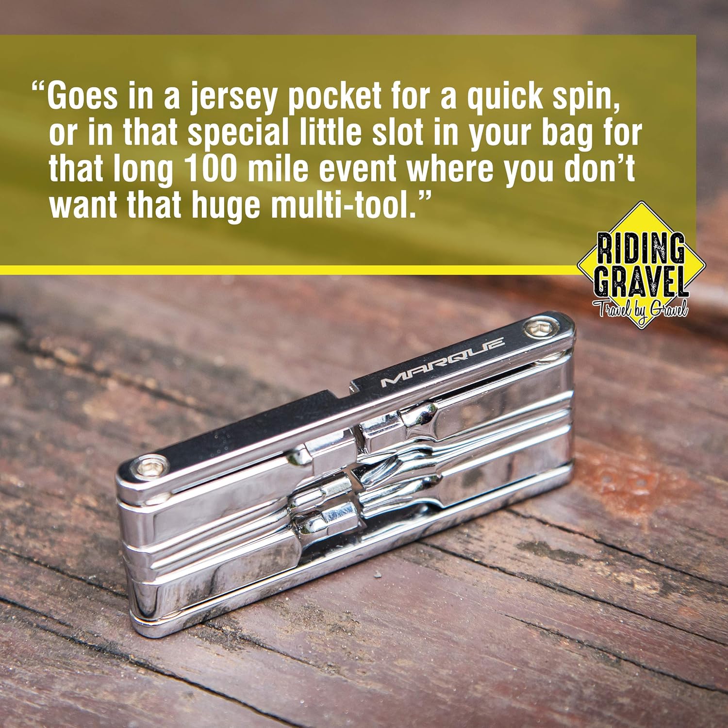 Marque Mini 10 Bike Multitool - 10 in 1 Bicycle Multi Tool Repair Kit for Road and Mountain Bikes. Pocket size with slim and portable profile for easy storage during road cycling and MTB-cyclist gift: Home Improvement