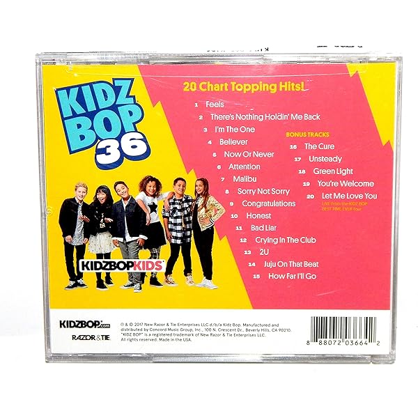 Amazon.com: KIDZ BOP 36: CDs & Vinyl