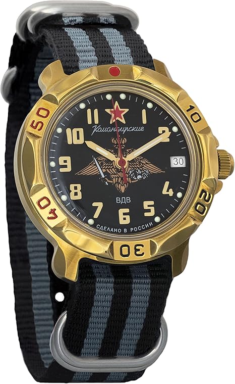 Vostok Komandirskie - Reloj de pulsera mecánico para hombre ...