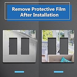 LIDER Double Decorator Wall Plate, Impact