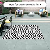 Albert Austin Large Outdoor Rug 150x250cm UV Resistant Waterproof Mat view 5