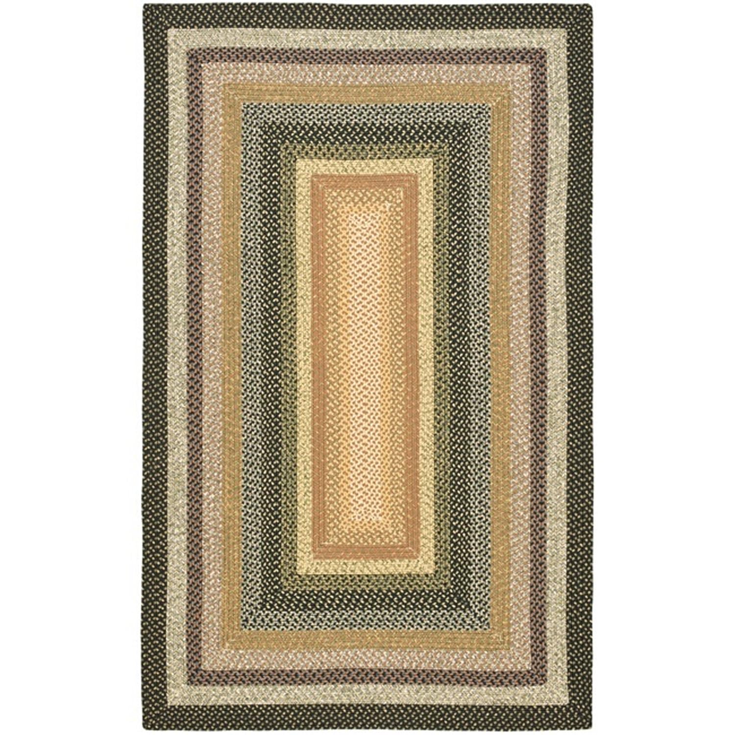 Amazon Safavieh Braided Collection BRD308A Hand Woven Blue