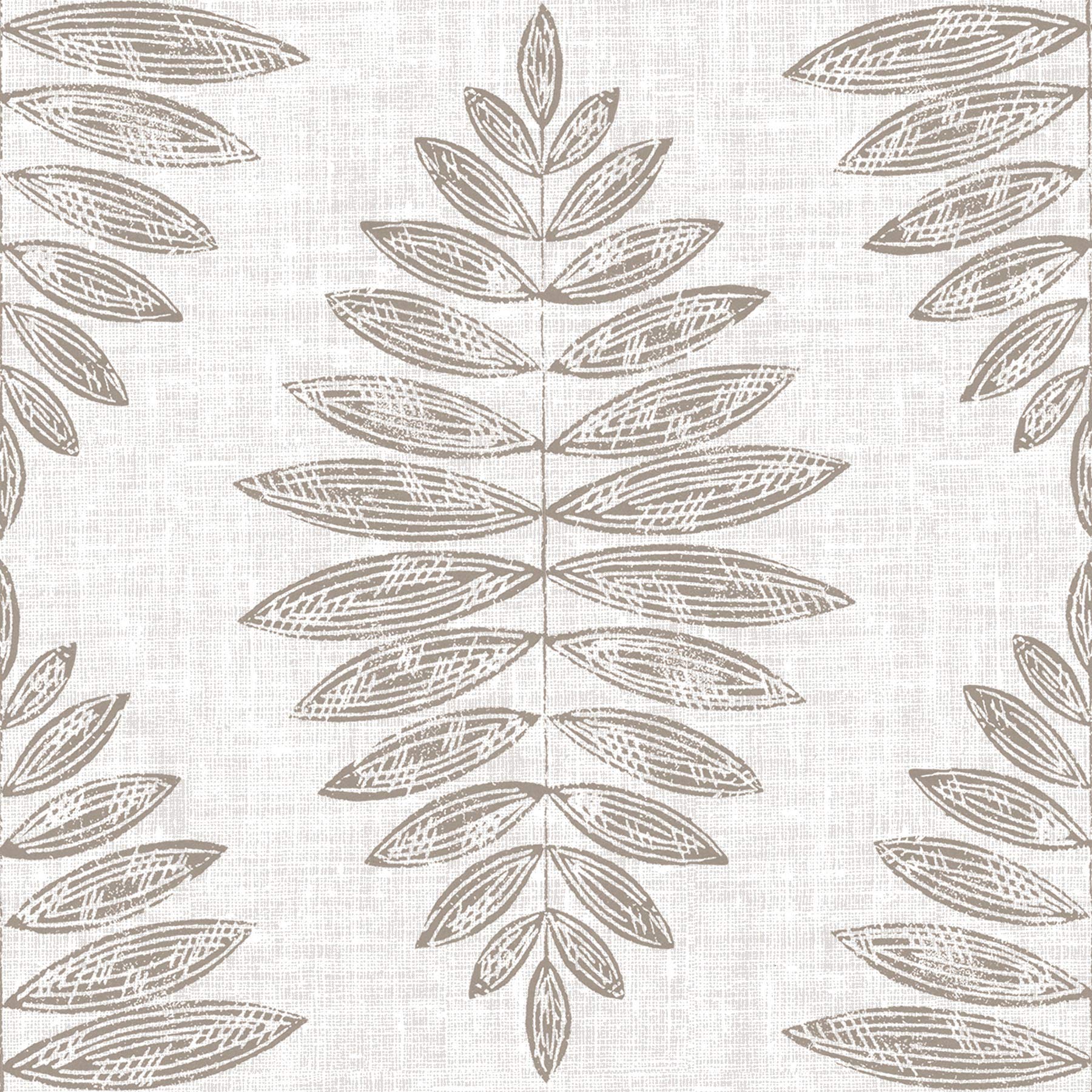 Photo 1 of FloorPops FP3298 Foliage Peel & Stick Floor Tiles, Neutral