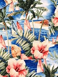 Hawaiian Shirts for Men Casual Beach Summer Shirt