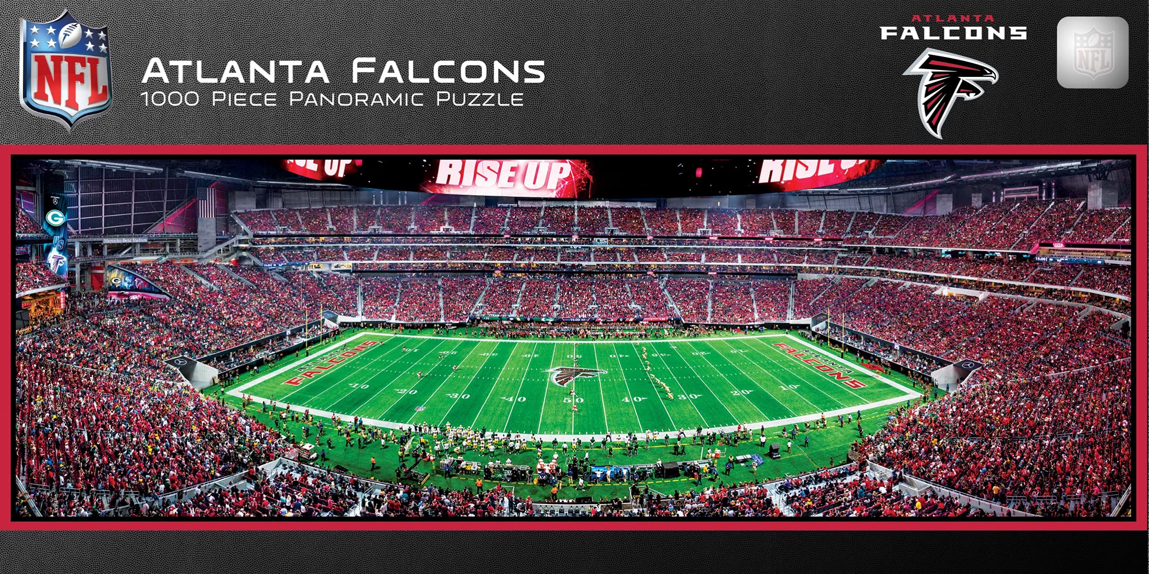 MasterPieces NFL Atlanta Falcons Stadium Panoramic Jigsaw Puzzle, 1000 Pieces — image 1