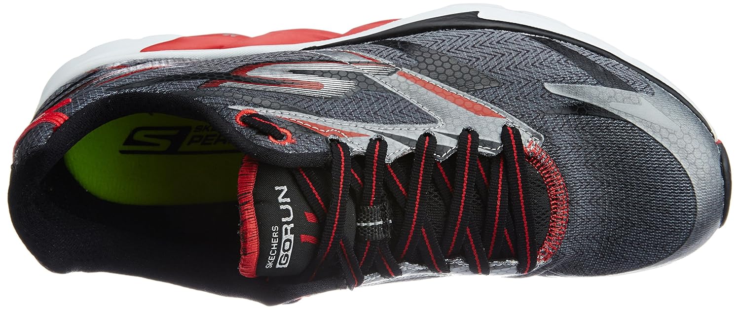 skechers go run 4 mens red