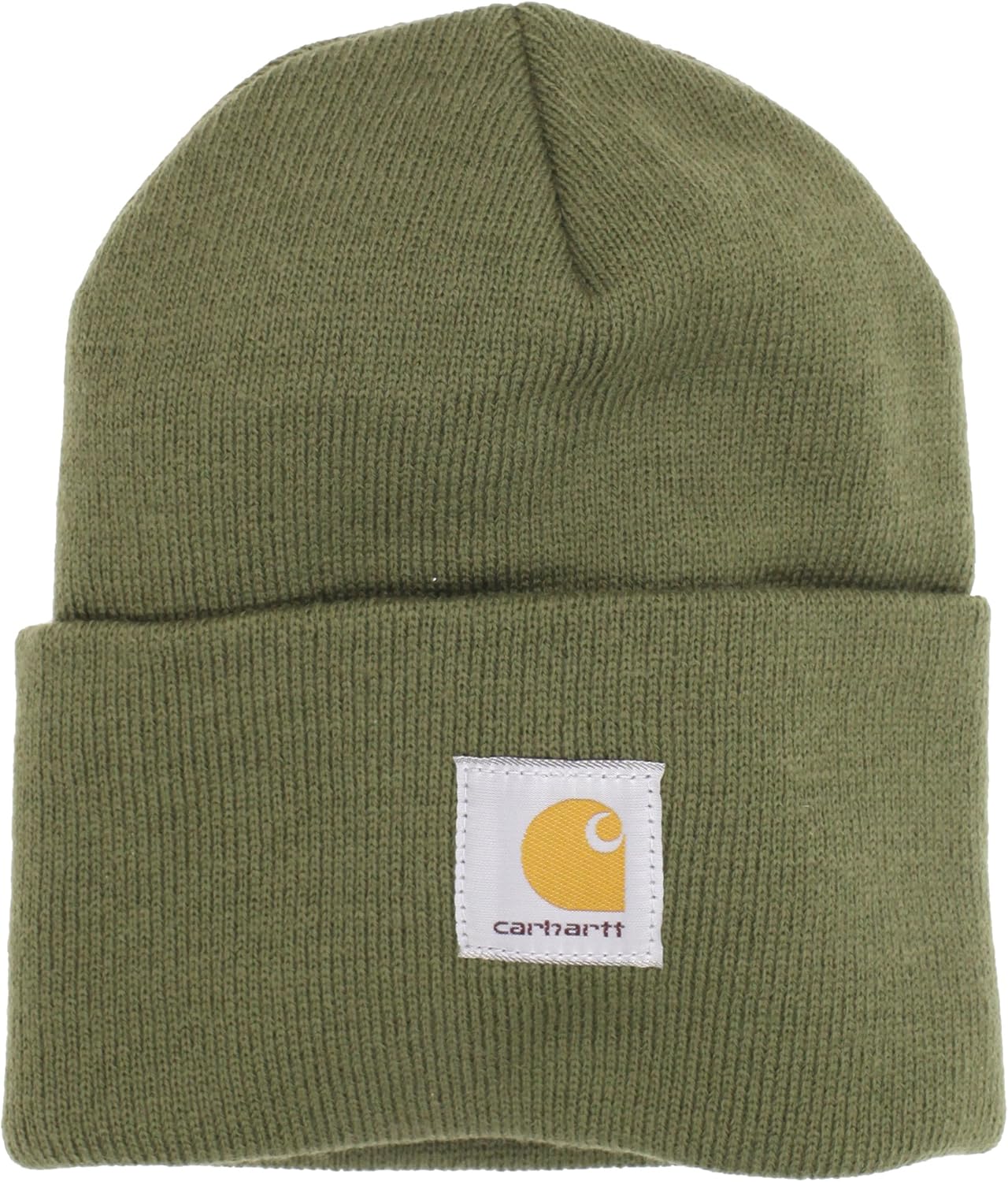 Carhartt Men's Acrylic Watch Hat A18, Army Green, One Size at Amazon