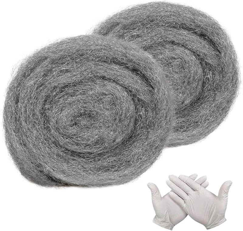 PICK FOR LIFE Steel Wool Mice 2 Pack 0000 Rodent Blocker Coarse Wire Wool Kit