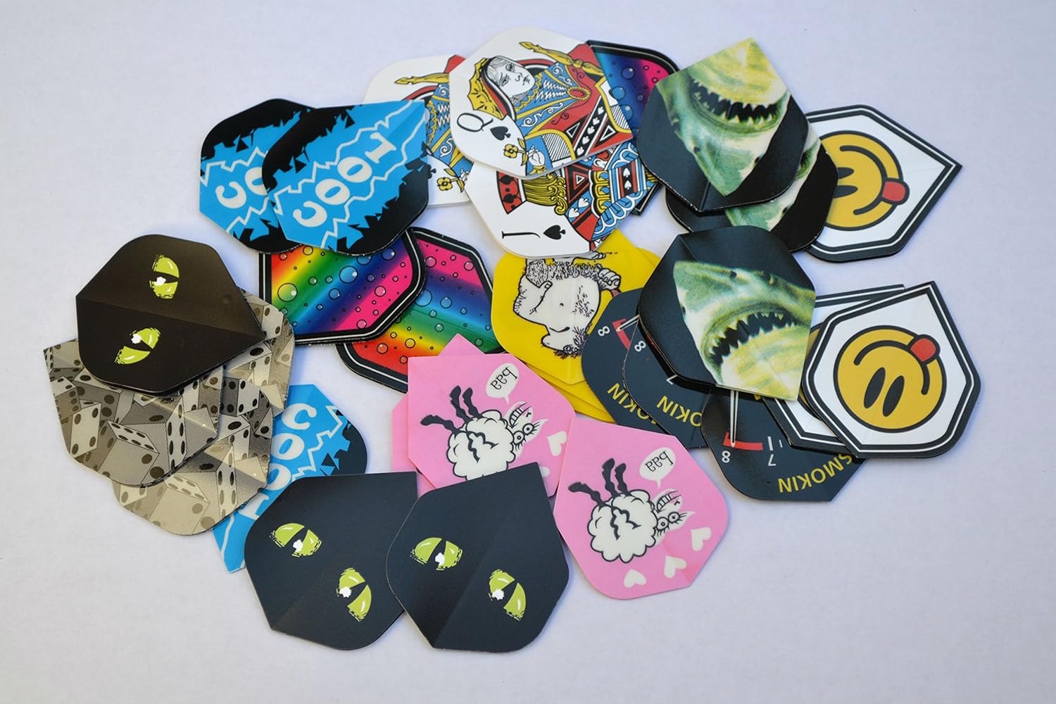 30 POLY METRONIC STANDARD DART FLIGHTS 10 SETS VALUE PACK Amazon.co.uk