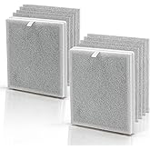 PEAIRFIL Replacement Filter Compatible with Pure Enrichment Air Filter, PureZone 3-in-1 True HEPA PEAIRPLG, Part# PEAIRFIL, 3-Stage Filtration, 2 Premium HEPA+8 High-Efficiency Extra Pre-Filters