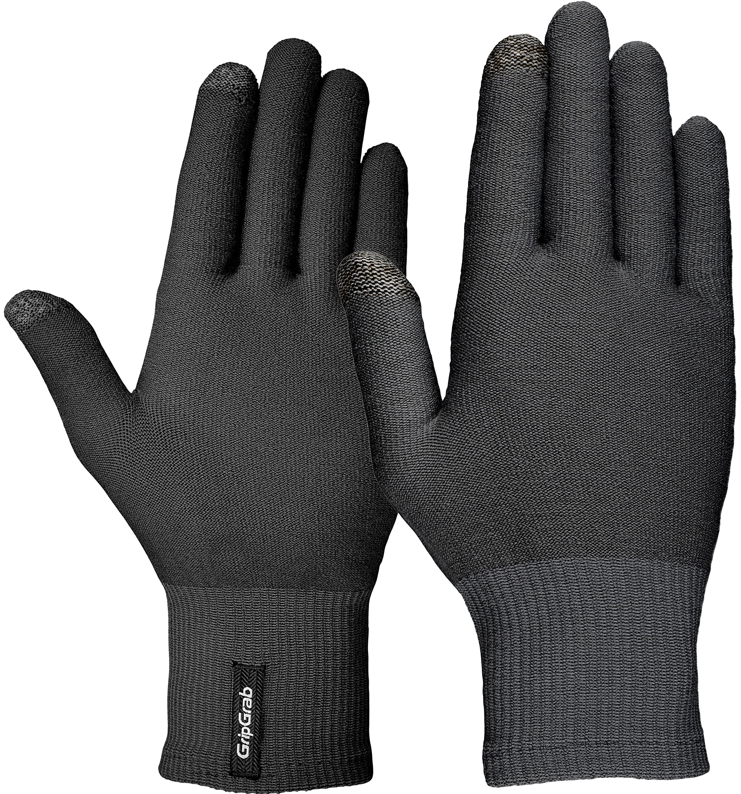 Photo 1 of *PARTIAL SET - ONLY 1 glove*
GripGrab Merino-Wool Thermal Full Finger Liner Gloves Touchscreen-Compatible Knitted Inner Under Cycling Everyday-Life