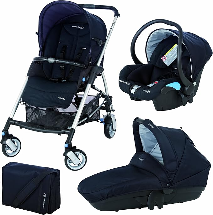 Bebe Confort Poussette Trio Streety Total Black Collection 11 Amazon Fr Bebes Puericulture